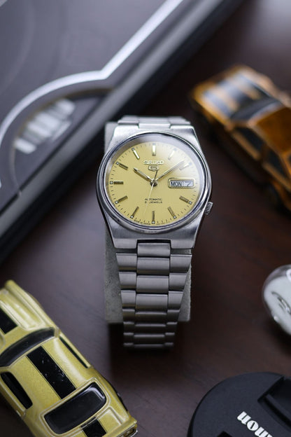 Seiko 5 Yellow Dial - Automatic Vintage Watch (Pre Owned) - SE486