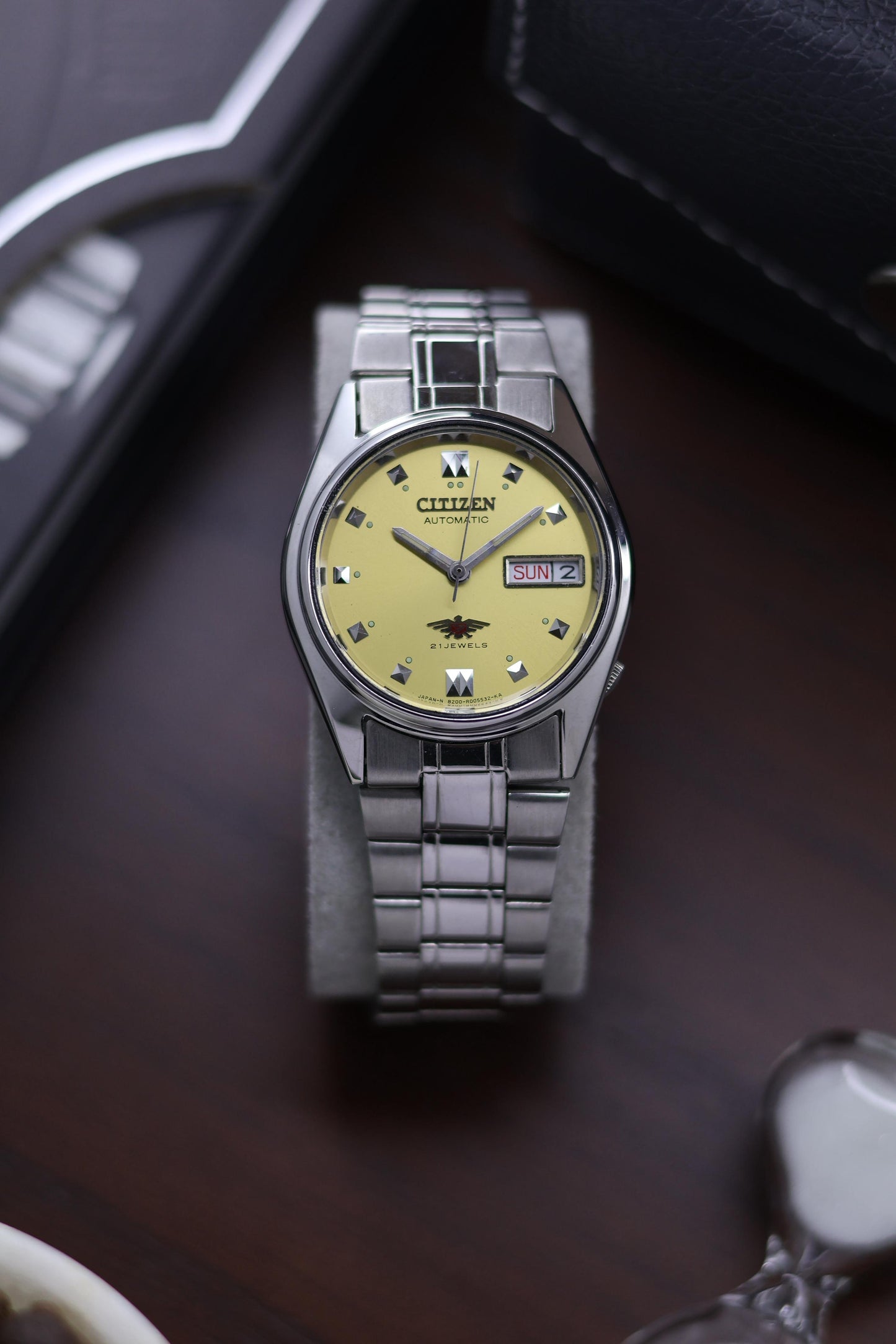 Citizen Eagle 7 Yellow Dial - Automatic Vintage Watch (Pre Owned) - A326
