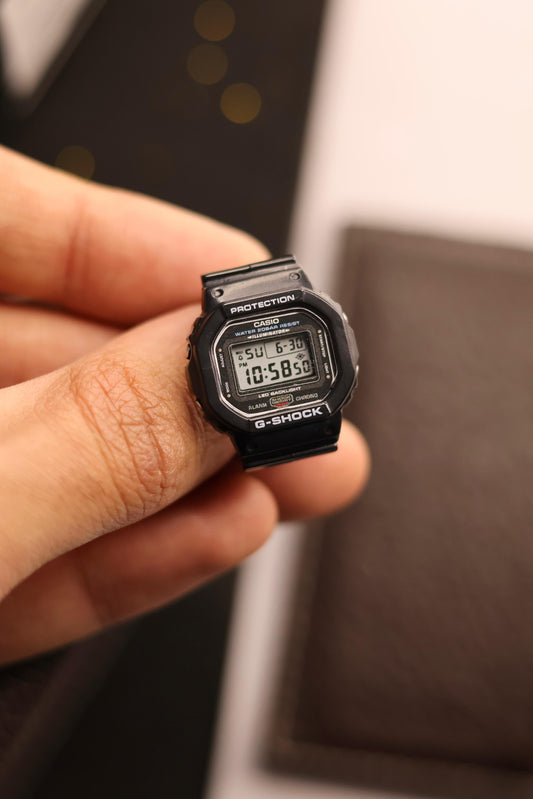 CASIO JAPANESE GACHA RING - DW-5600 - The Secret Ring (Super Rare JDM Collectible Watch Ring)