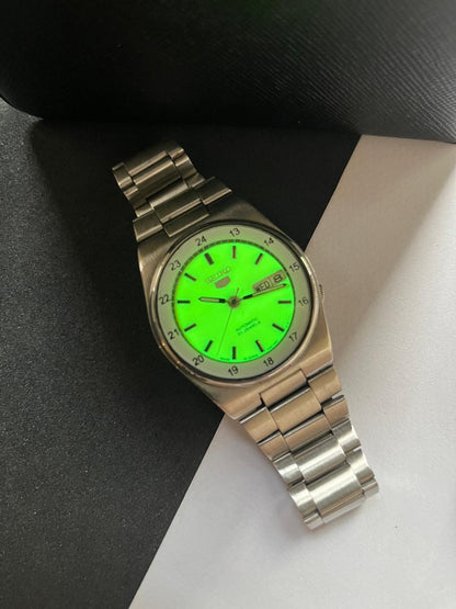 Seiko 5 Railway Time Lume Dial (Pre-owned)