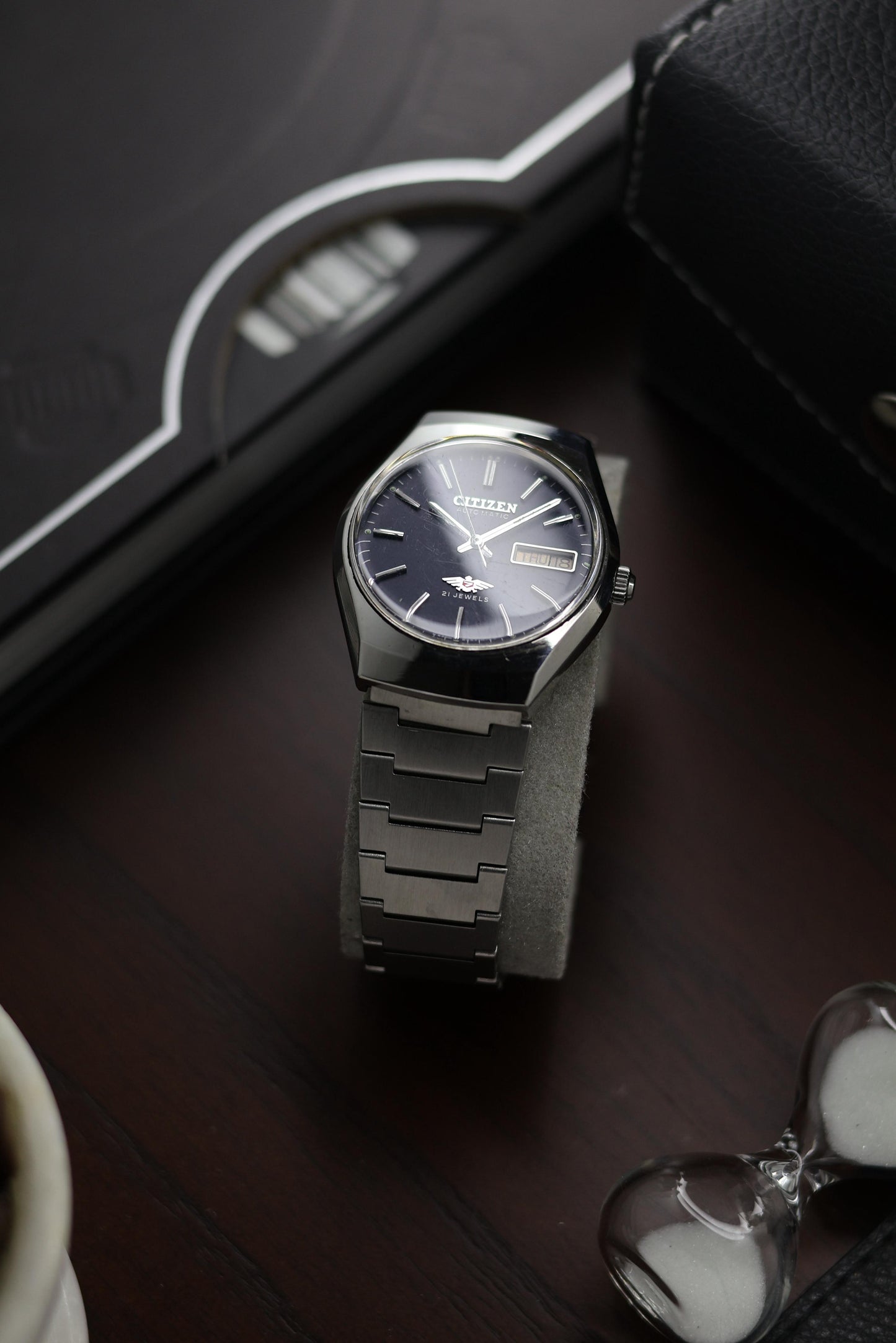 Citizen Eagle 7 Navy Blue Dial - Automatic Vintage Watch (Pre Owned) - A318