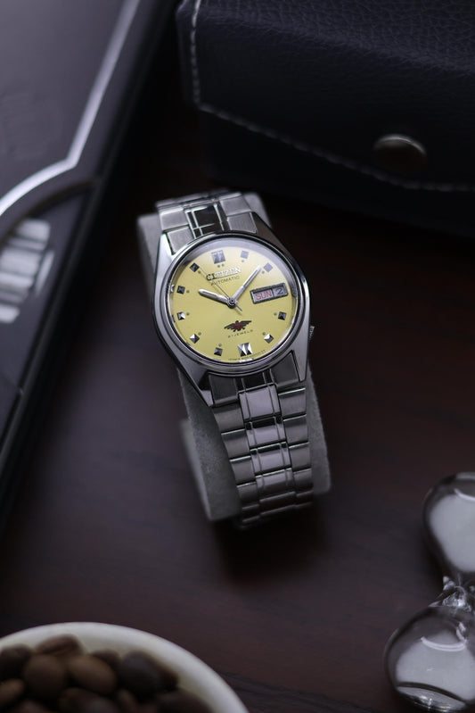 Citizen Eagle 7 Yellow Dial - Automatic Vintage Watch (Pre Owned) - A326