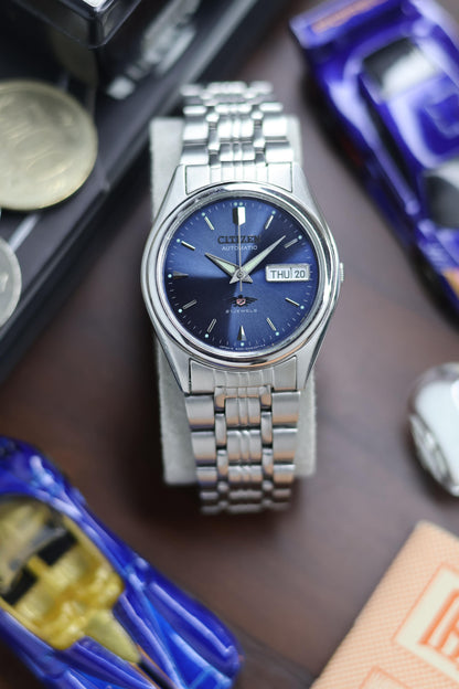 (Super Rare) Citizen Eagle 7 Blue Sunray Dial - Automatic Vintage Watch (Pre Owned) - SE525