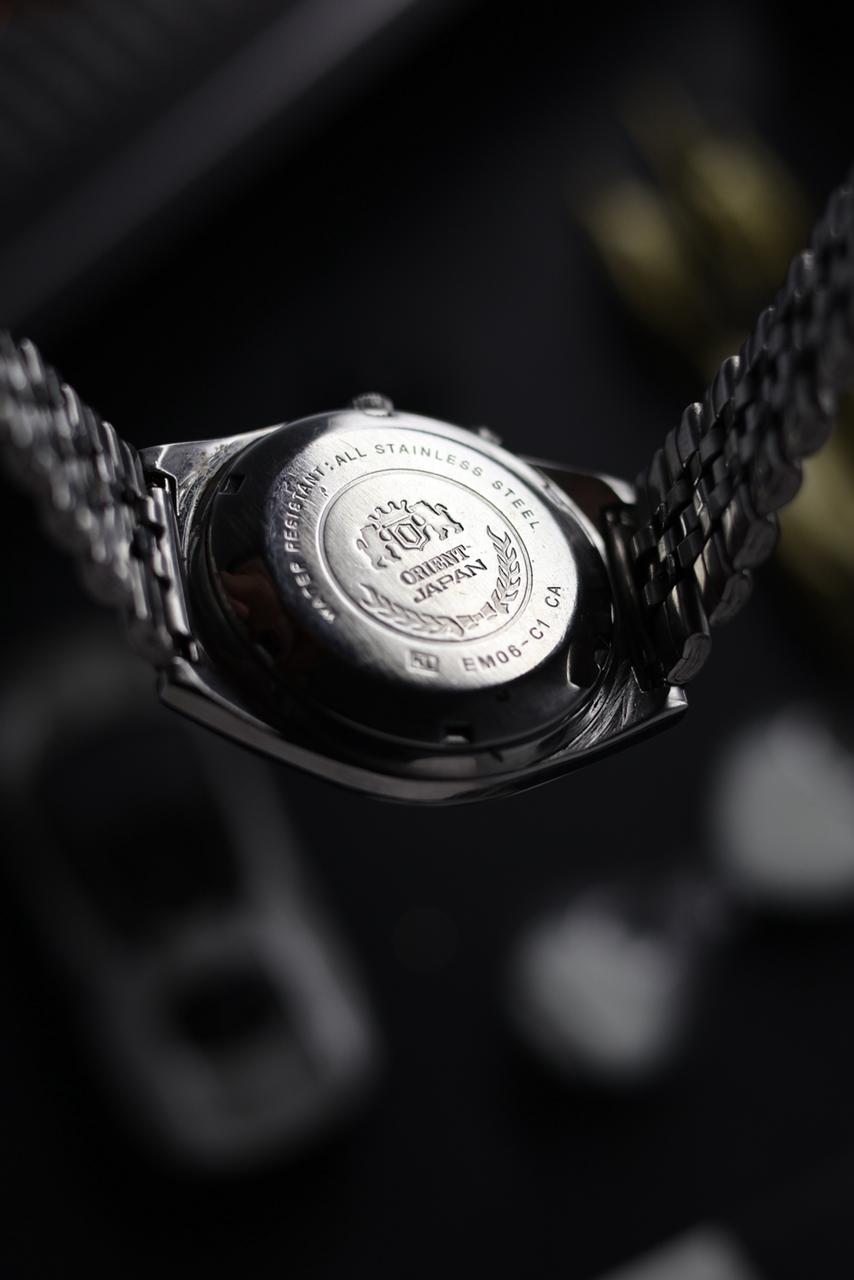 Orient Tri-Star Crystal Black Motif Dial - Automatic Vintage Watch (Pre Owned) - SE497