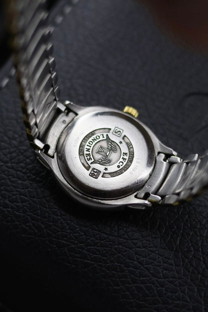 (Extremely Rare) LONGINES Ladies Two-Tone Enamel Dial - Swiss Vintage Watch (Pre Owned)