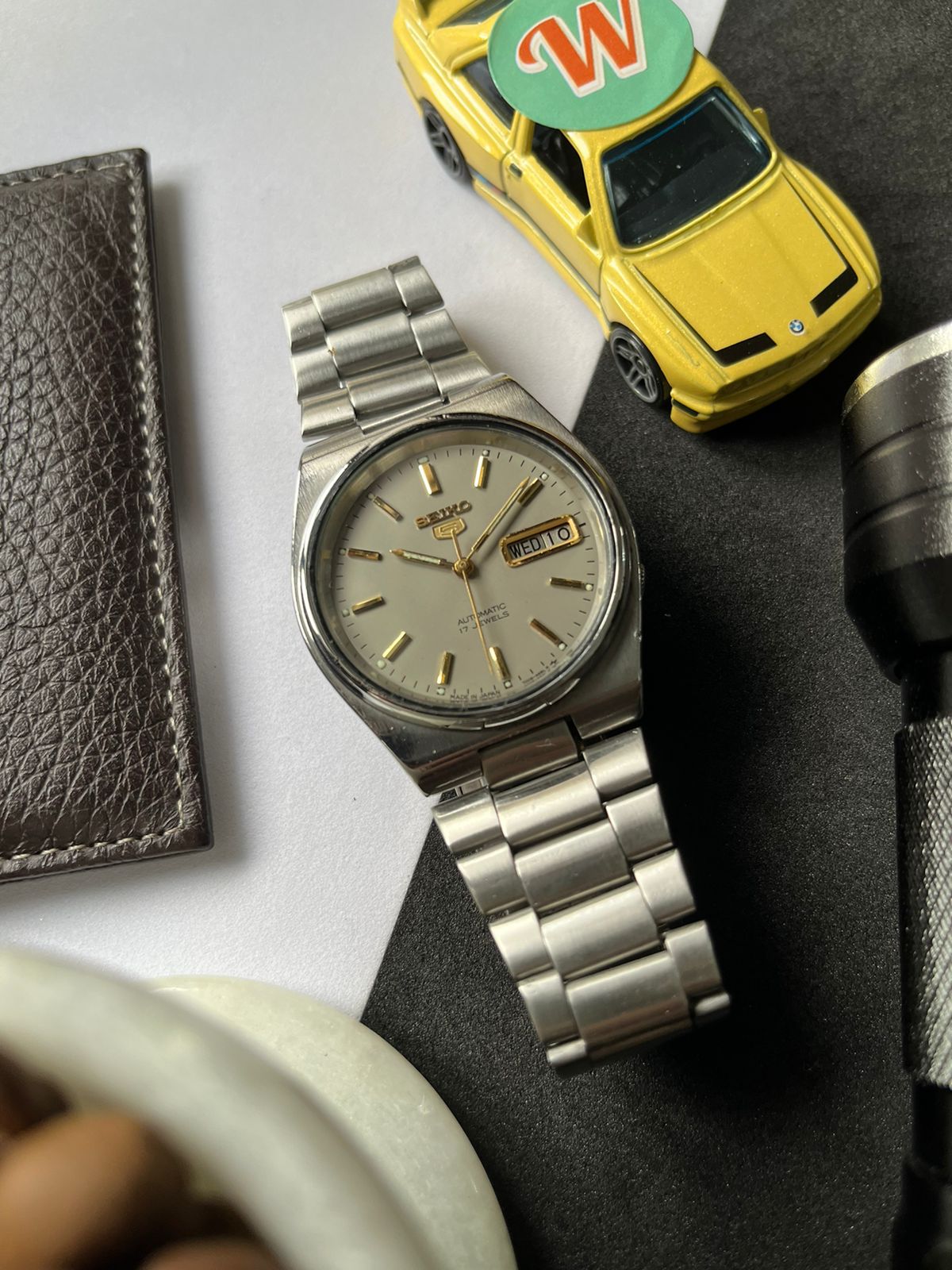 1985 Seiko 5 Grey Dial (Pre Owned)