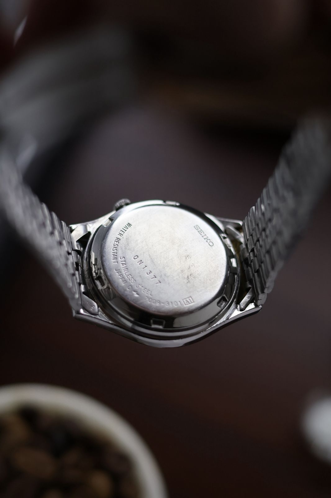 (Super Rare) 1980 Seiko 5 Silver Motif Dial - Automatic Vintage Watch (Pre Owned) - SE317