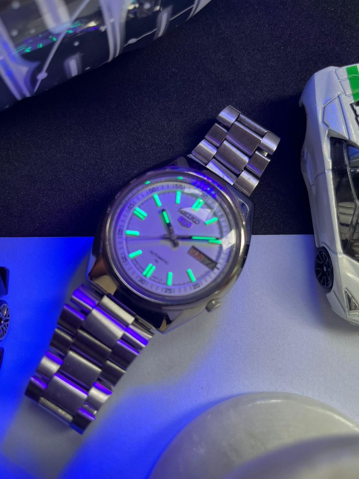 (Super Rare) 1989 JDM Seiko 5 White Dial (Pre-owned)