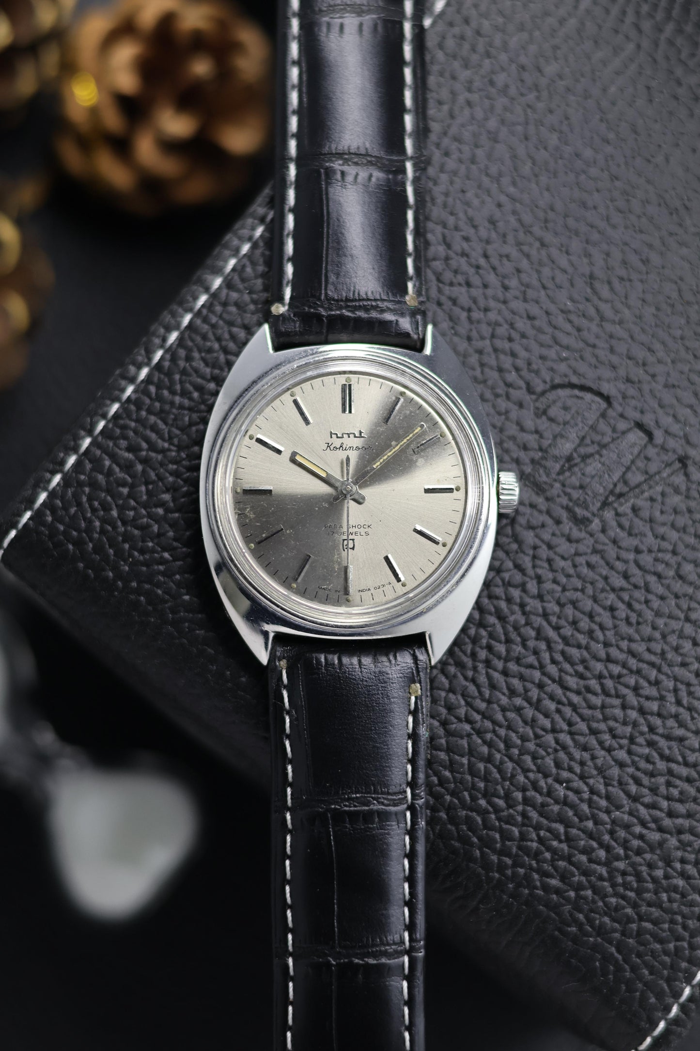 Vintage HMT Kohinoor Silver Dial - in Original Condition - Mechanical Hand Winding Watch (Pre Owned) - A603
