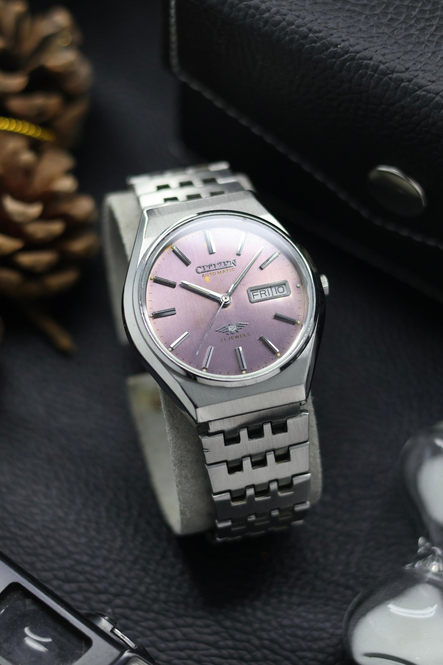 (Super Rare) Citizen Eagle 7 Patina Dial - Automatic Vintage Watch (Pre Owned) - SE551