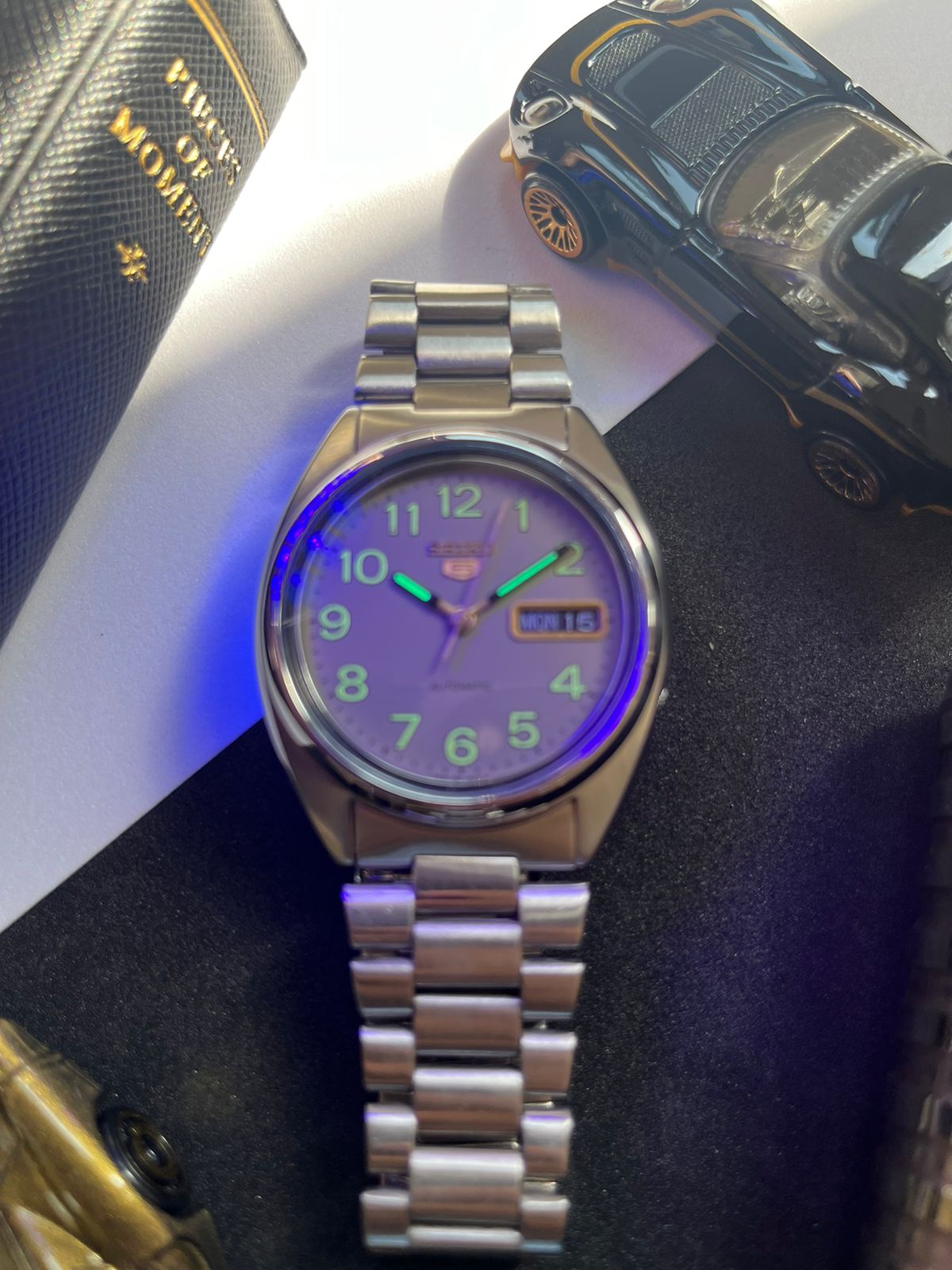 1980s Seiko 5 Field Grey Dial (Pre Owned)