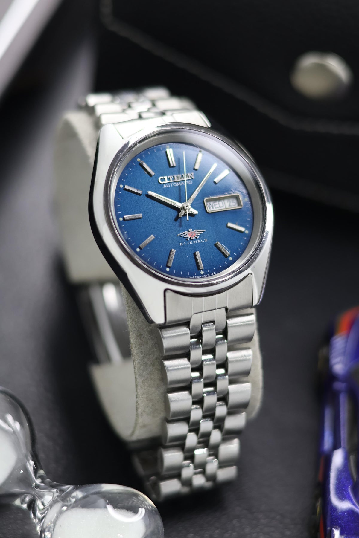 (Super Rare) Citizen Eagle 7 Blue Chameleon Dial - Automatic Vintage Watch (Pre Owned) - SE525