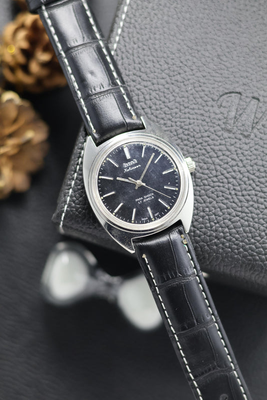 Vintage HMT Kohinoor Black Dial - in Original Condition - Mechanical Hand Winding Watch (Pre Owned) - A554