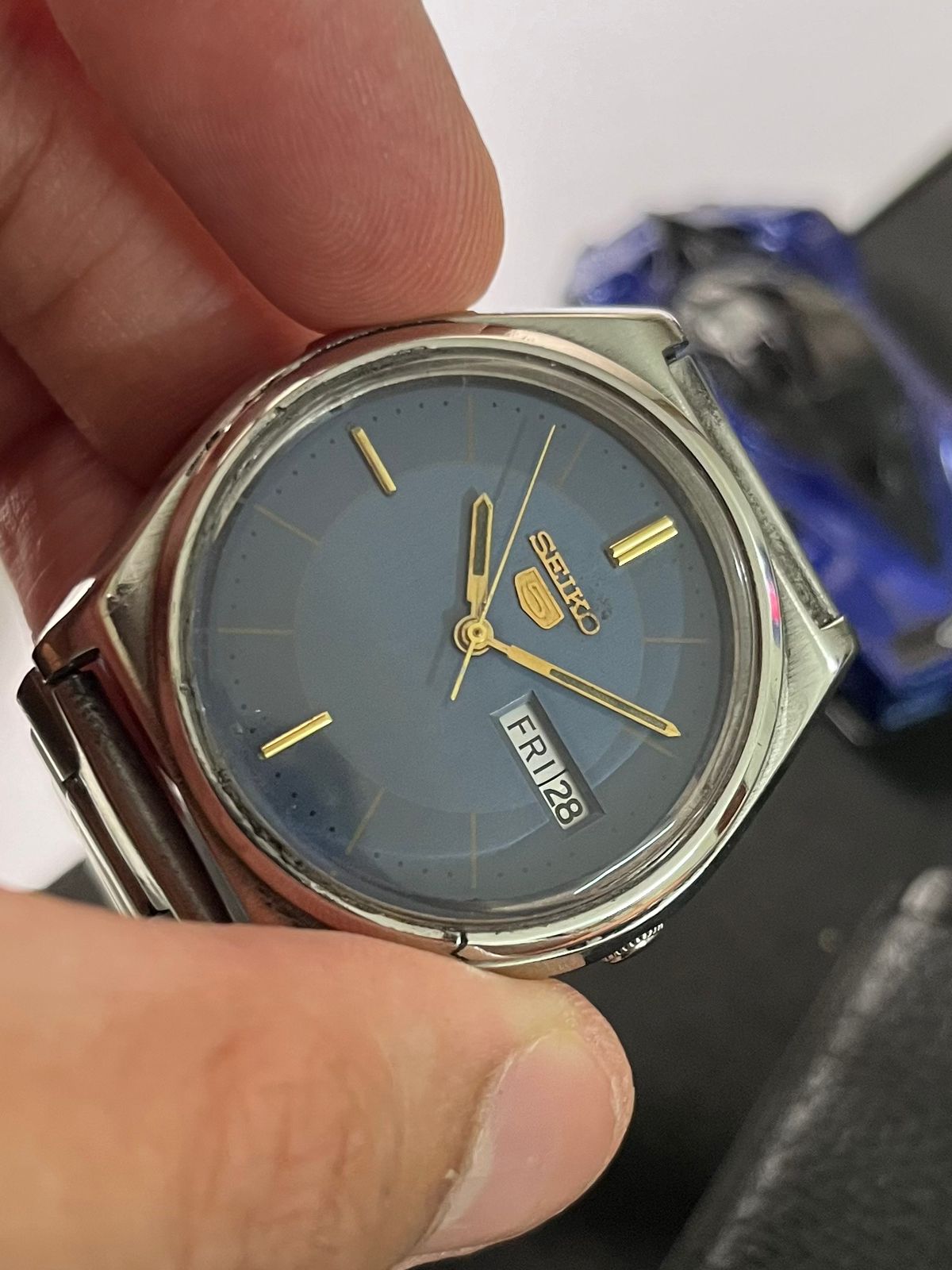 1983 Seiko 5 Blue Dial (Pre Owned)