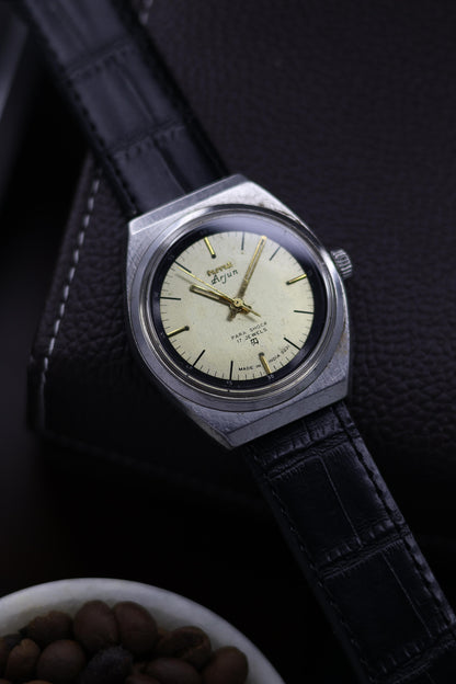 Vintage HMT Arjun - in Original Condition - Mechanical Hand Winding Watch (Pre Owned) - A43