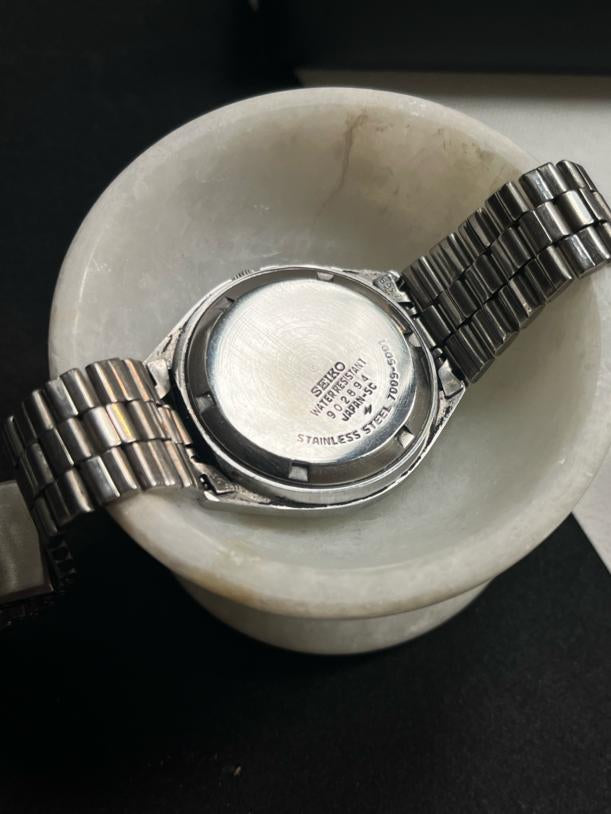 (Super Rare) 1980s Seiko 5 White Dial (Pre Owned)