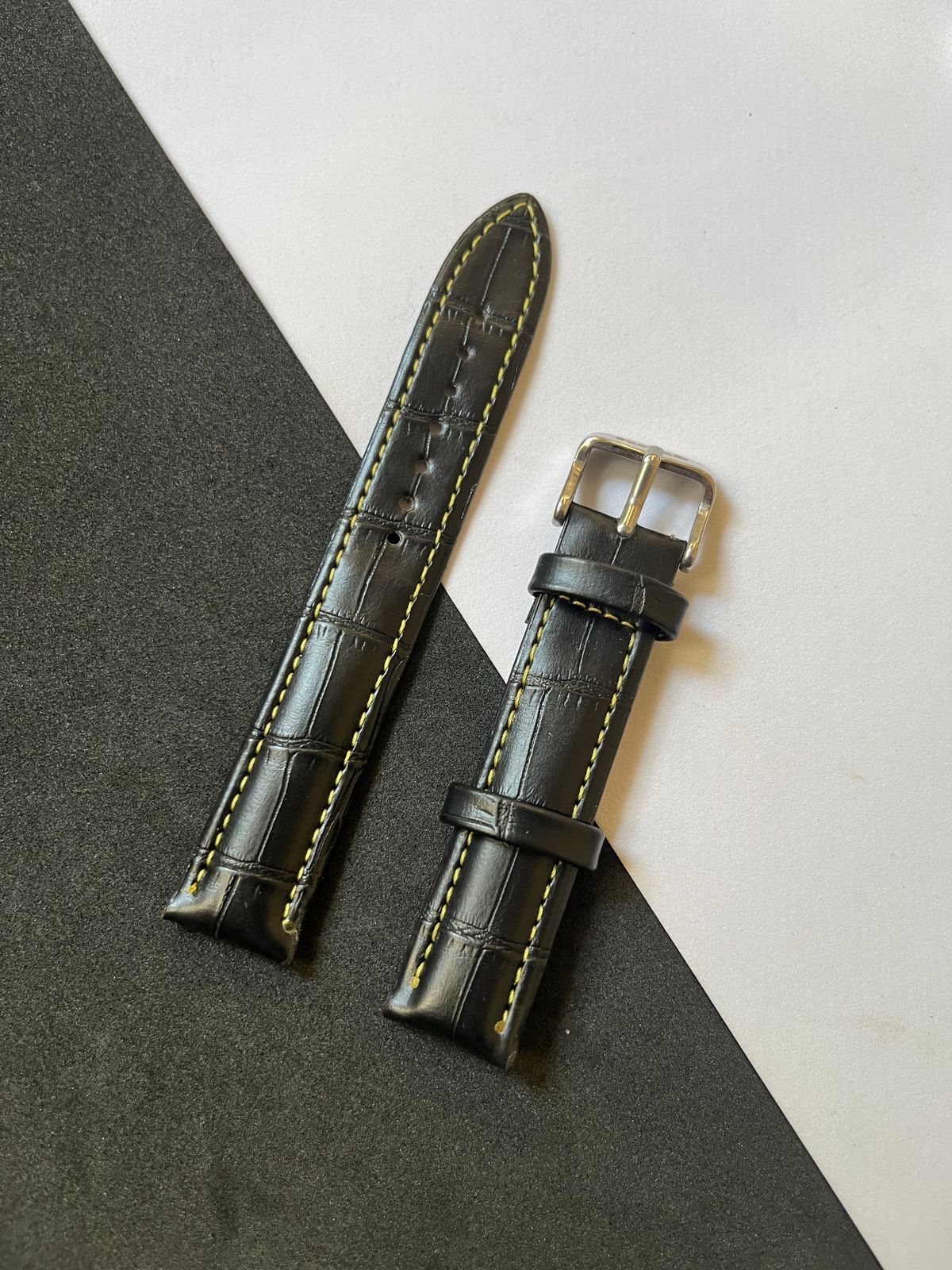 Croc Leather Strap (18mm)