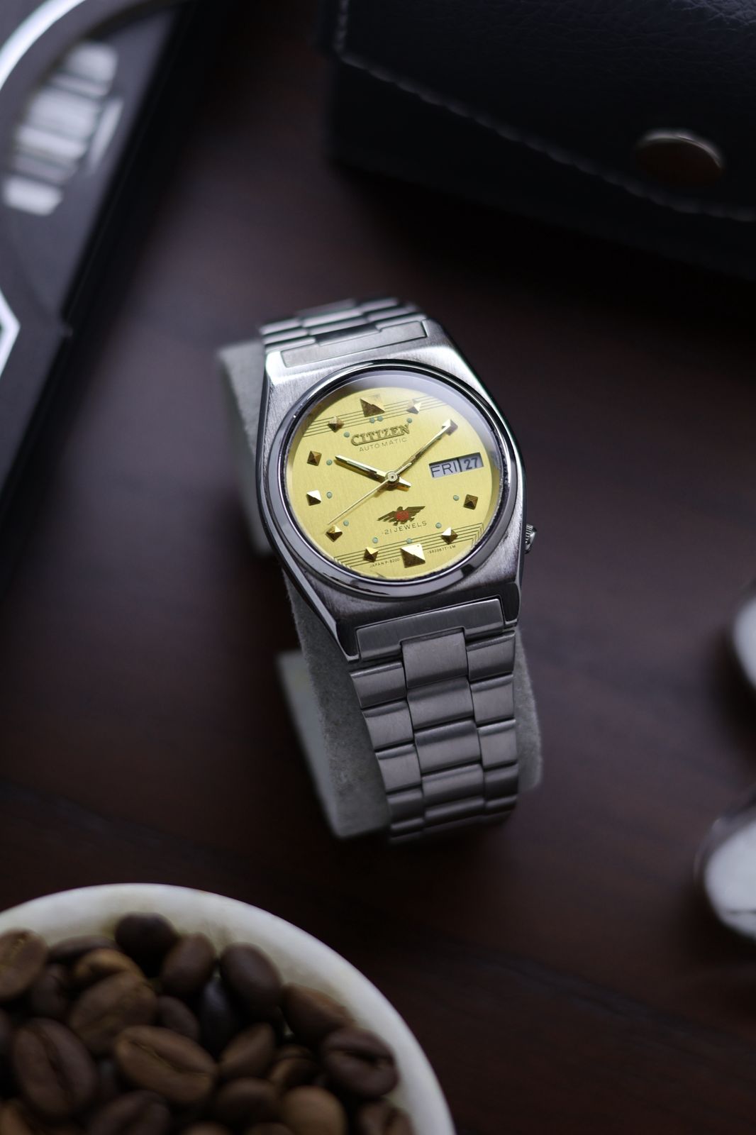 Citizen Eagle 7 Gold Motif Dial - Automatic Vintage Watch (Pre Owned) - A340