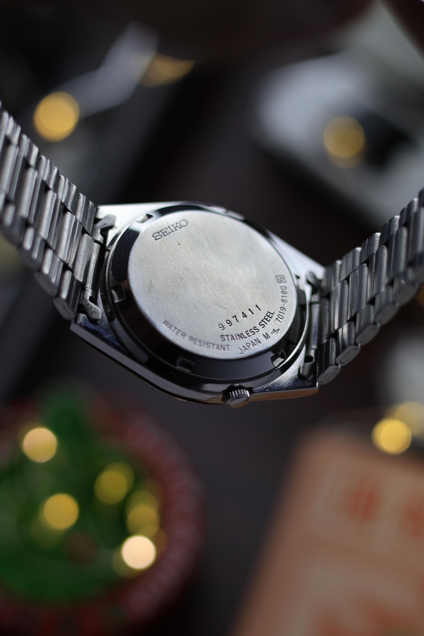 (Super Rare) 1979 Seiko 5 Blue Chequered Dial - Automatic Vintage Watch (Pre Owned) - SE548