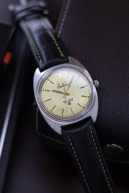 Vintage HMT Chethan - in Original Condition - Mechanical Hand Winding Watch (Pre Owned)