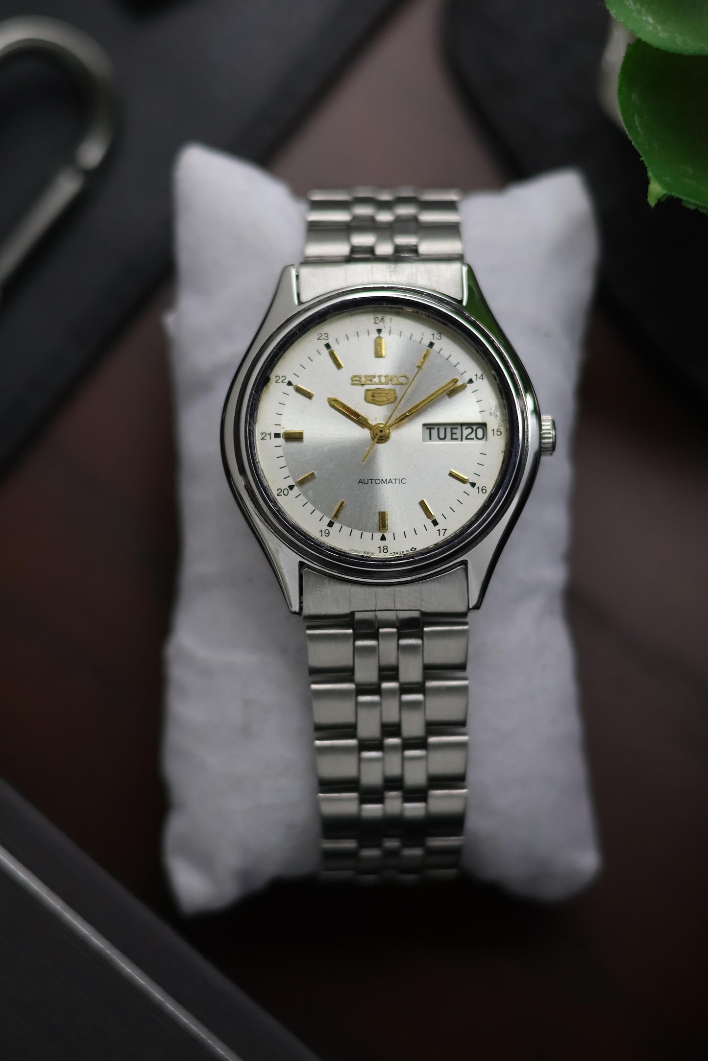 1987 Seiko 5 Silver Dial - Automatic Vintage Watch (Pre Owned)