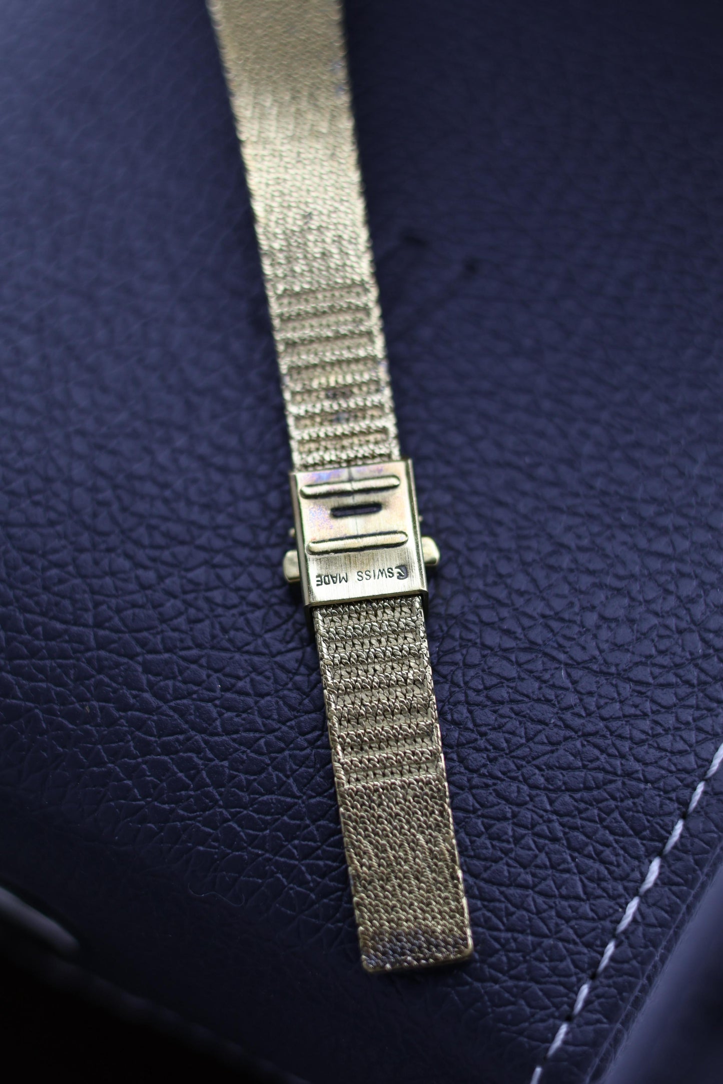 (Extremely Rare) LONGINES Snowflake Dial with Braided Bracelet - Swiss Vintage Watch (Pre Owned) - A229