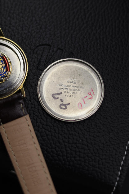 (Extremely Rare) TISSOT Twenty Dollar Coin Dial with Solid Gold Plated Case - Swiss Vintage Watch (Pre Owned) - SE506