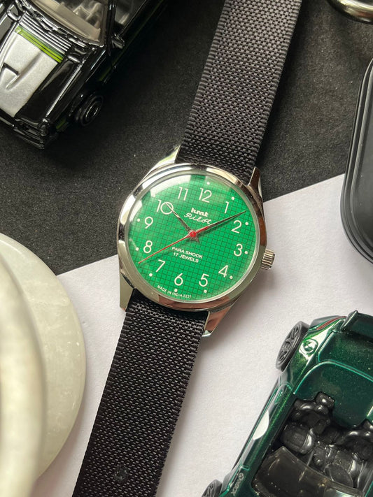 HMT Pilot Graph Dial - GREEN