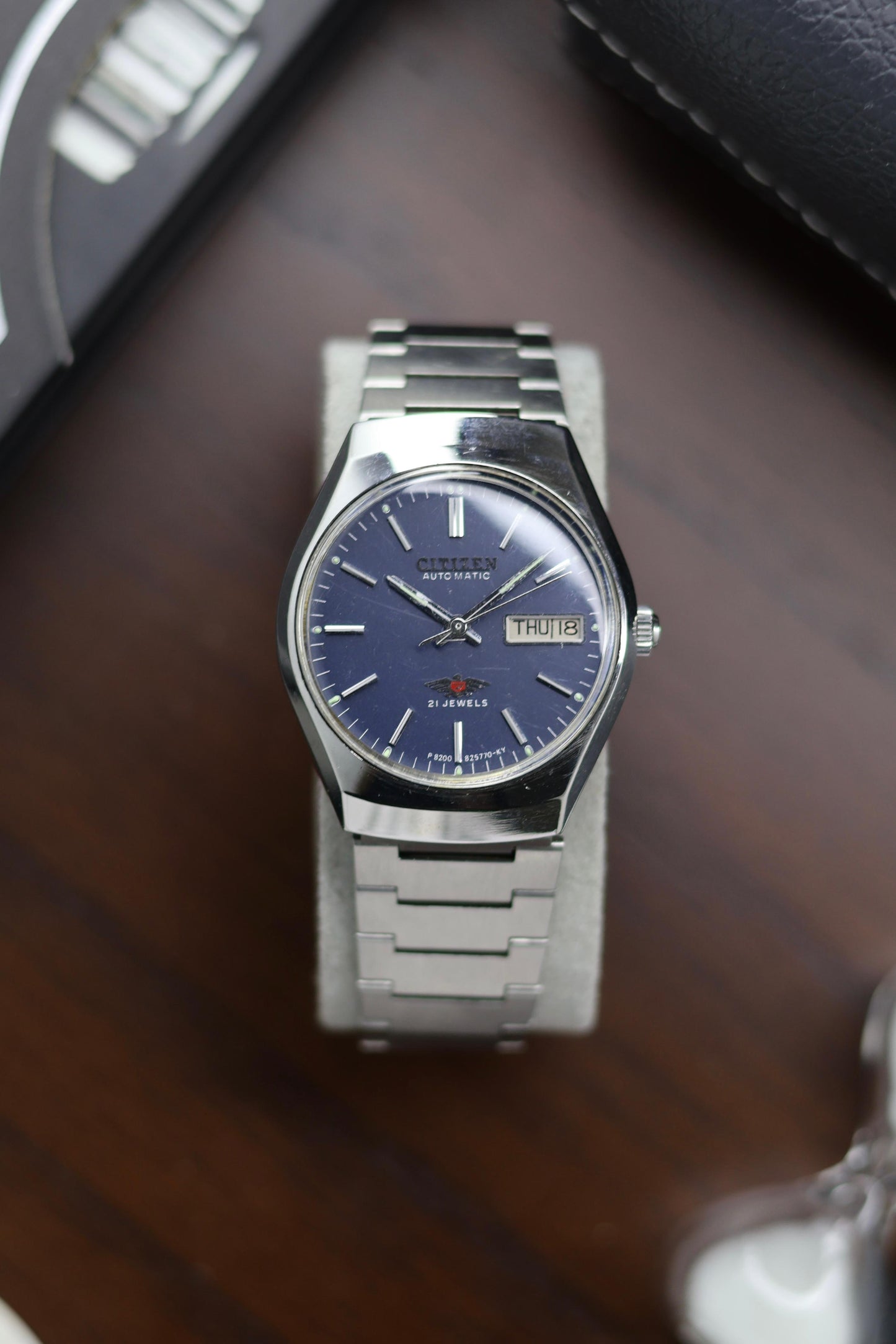 Citizen Eagle 7 Navy Blue Dial - Automatic Vintage Watch (Pre Owned) - A318