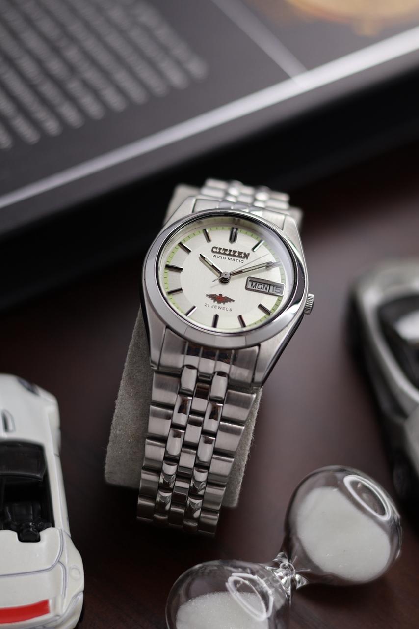 (Super Rare) Citizen Eagle 7 White Dial - Automatic Vintage Watch (Pre Owned) - SE456