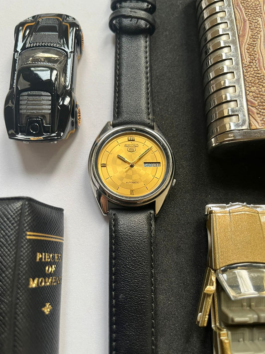 Seiko 5 Gold Dial (Pre-owned)