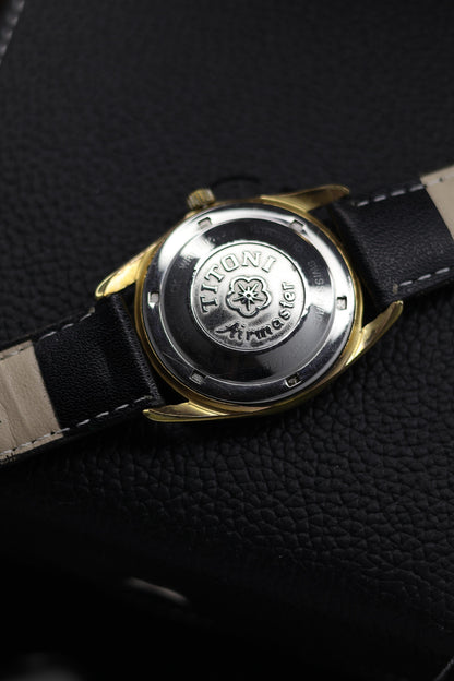 (Super Rare) TITONI Airmaster Rotomatic Champagne Patina Dial - Automatic Swiss Vintage Watch (Pre Owned) - SE648