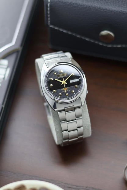 Citizen Eagle 7 Black Motif Dial - Automatic Vintage Watch (Pre Owned) - A405
