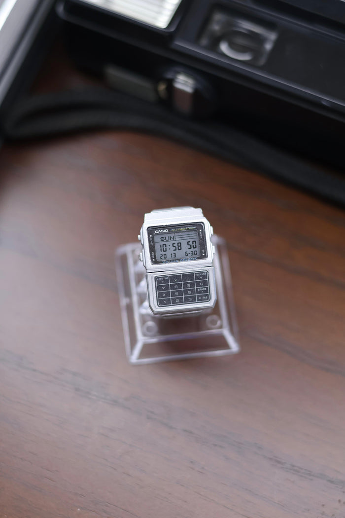 CASIO JAPANESE GACHA RING - DBC-611-1 - (Super Rare JDM Collectible) - Full Kit with Stand & Capsule (New)
