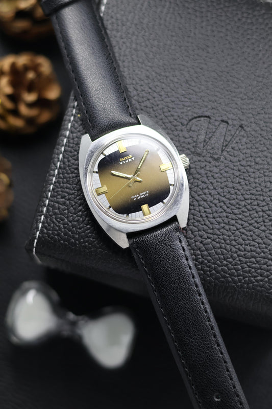 Vintage HMT Vijay Gradient Dial - in Original Condition - Mechanical Hand Winding Watch (Pre Owned) - A604