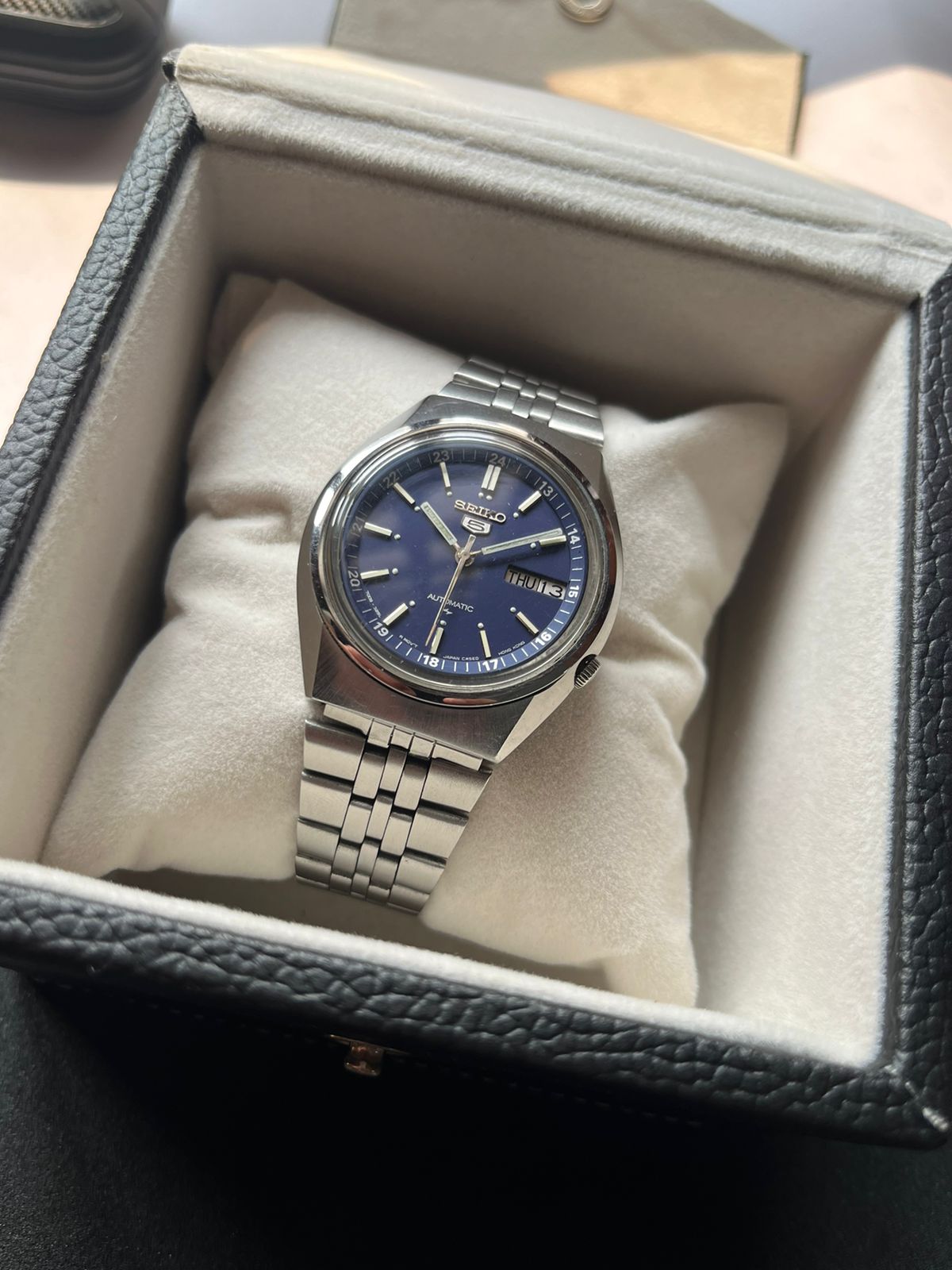 (Super Rare) 1991 JDM Seiko 5 Blue Dial (Pre Owned)