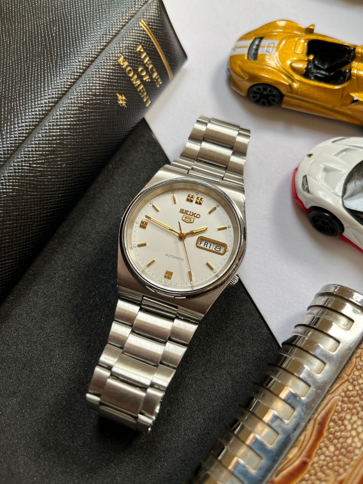 Seiko 5 White Dial (Pre Owned)