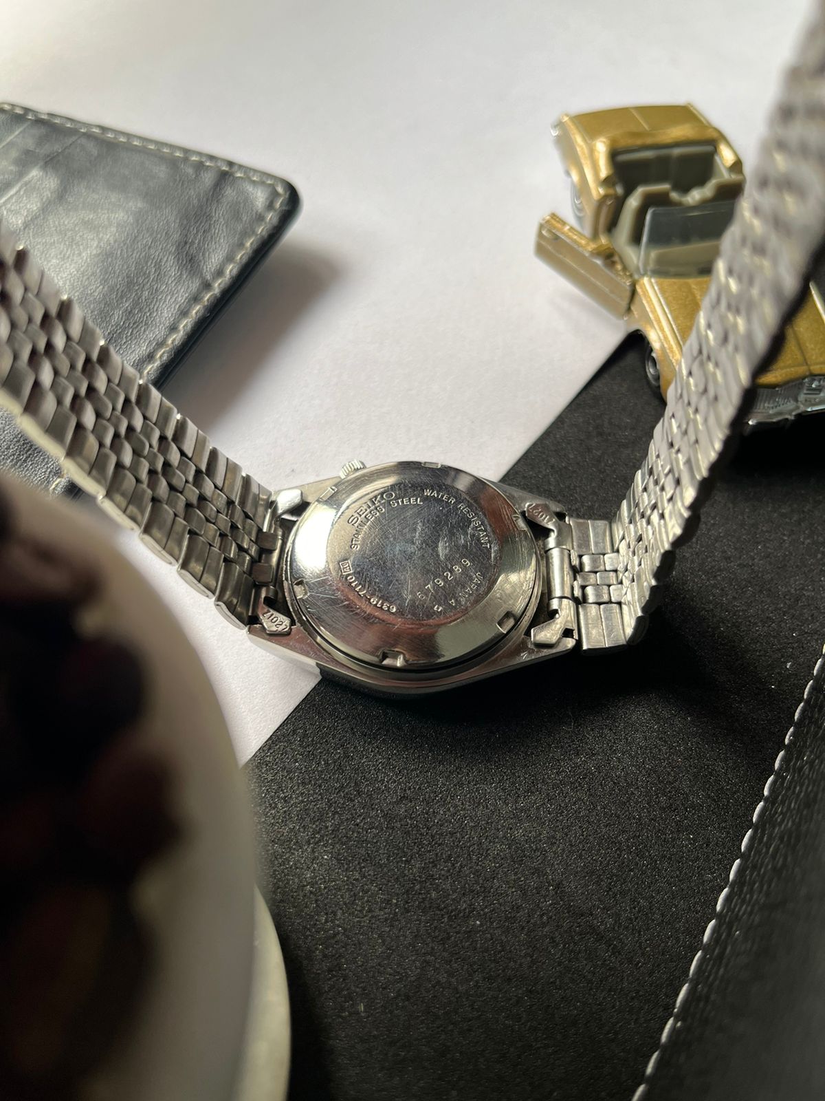 Seiko 5 Grey Patterned Dial (Pre Owned)