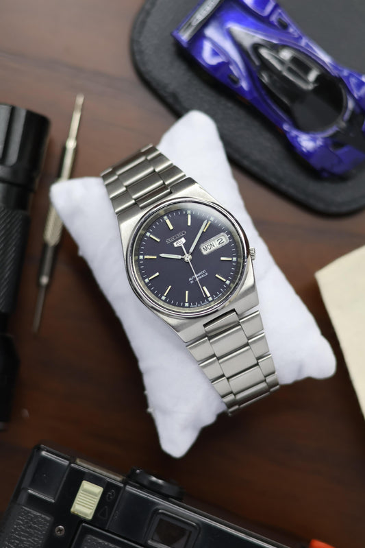 1999 Seiko 5 Navy Blue Dial (Pre Owned)