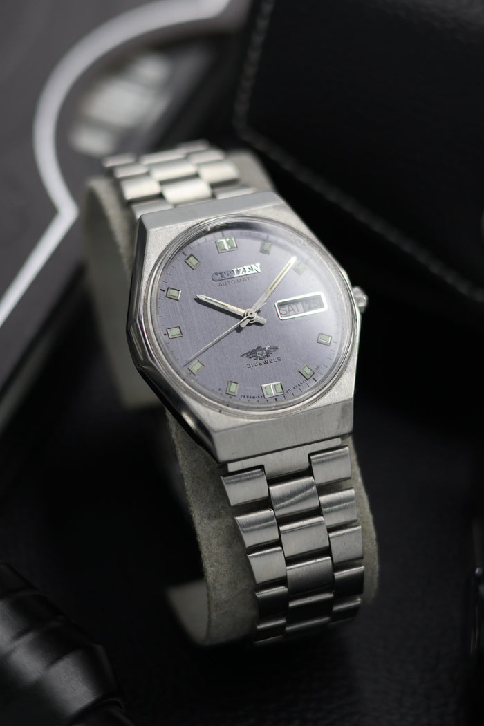 (Super Rare) Citizen Eagle 7 Grey Dial - Automatic Vintage Watch (Pre Owned) - SE573