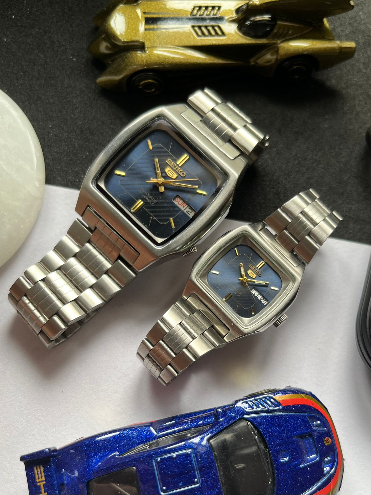 (Super Rare) 1988 Seiko 5 Couples’ Watch Set (Pre Owned) - #W63