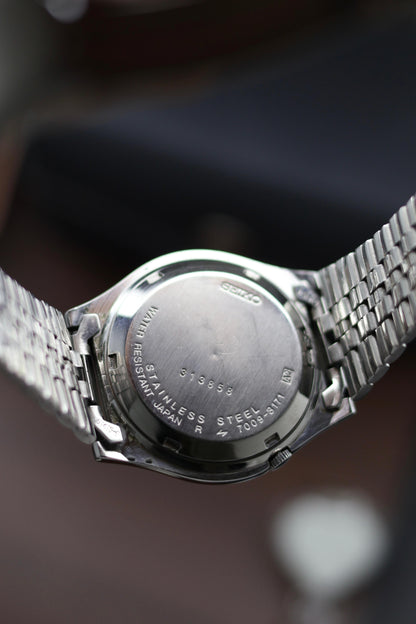 1983 Seiko 5 Silver Motif Dial - Automatic Vintage Watch (Pre Owned) - A332