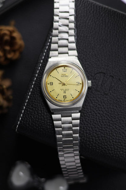 (Super Rare) Vintage HMT Natraj - in Original Condition - Mechanical Hand Winding Watch (Pre Owned) - A543