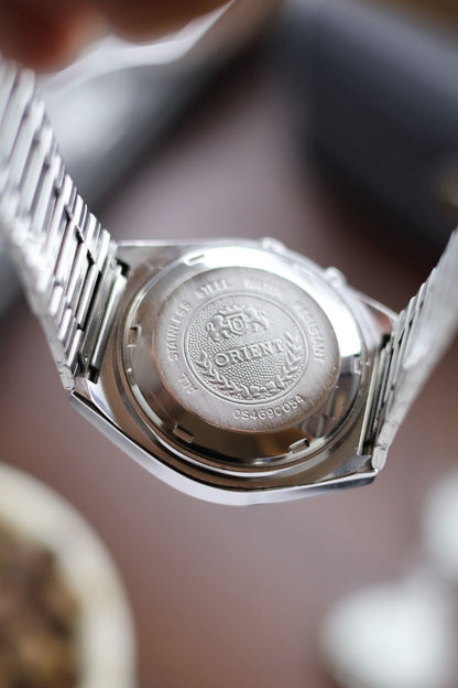(Super Rare) Orient Tri-Star Crystal Champagne Dial - Automatic Vintage Watch (Pre Owned) - SE440