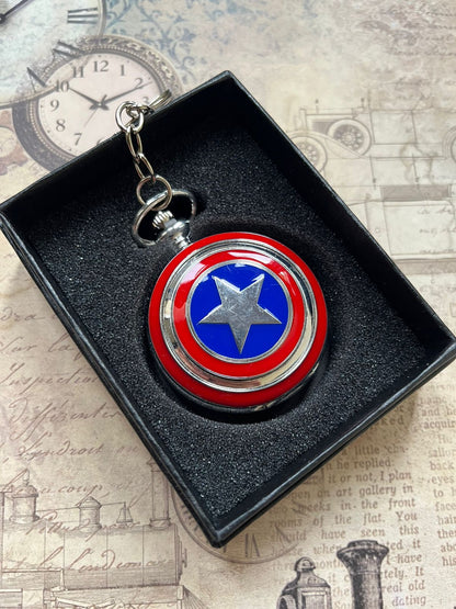 Captain America - Marvel Pocket Watch