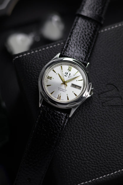 (Super Rare) Chagal 21 Jewels Silver Dial - Automatic Vintage Watch (Pre Owned) - A567