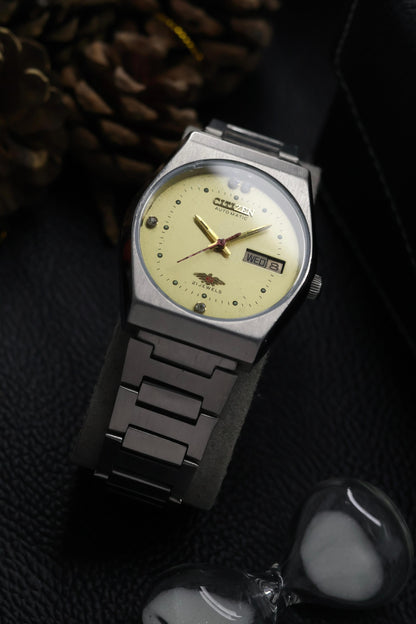 (Super Rare) Citizen Eagle 7 Champagne Dial - Automatic Vintage Watch (Pre Owned) - SE512