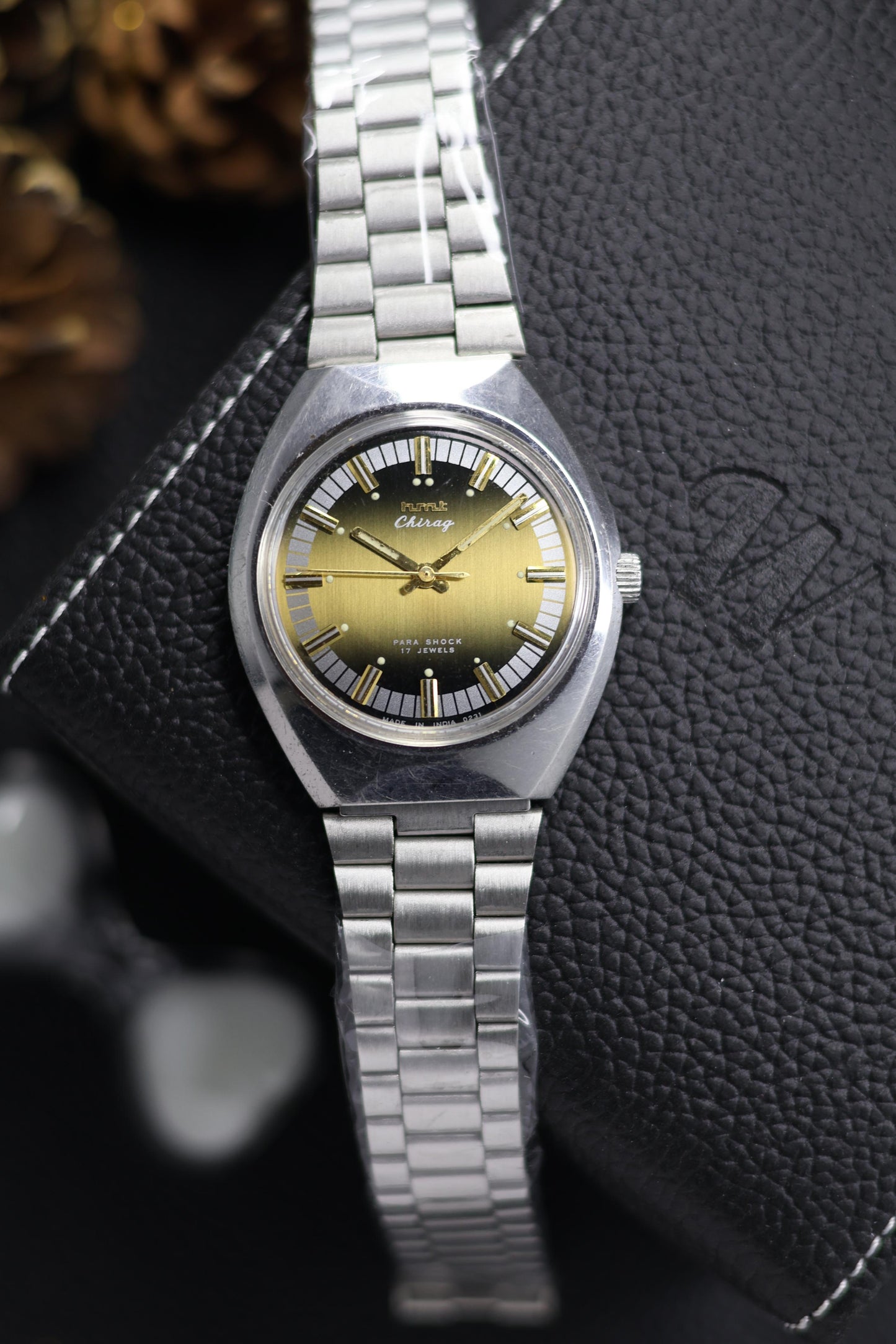 Vintage HMT Chirag Gradient Dial - in Original Condition - Mechanical Hand Winding Watch (Pre Owned) - A564