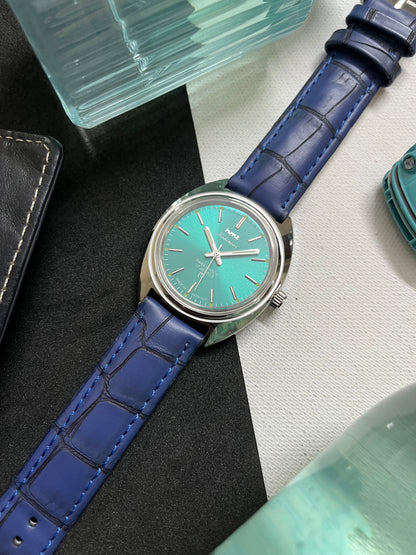 HMT Kohinoor TIFFANY/AQUA BLUE SUNBURST