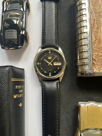 1984 Seiko 5 Black Dial (Pre-owned)